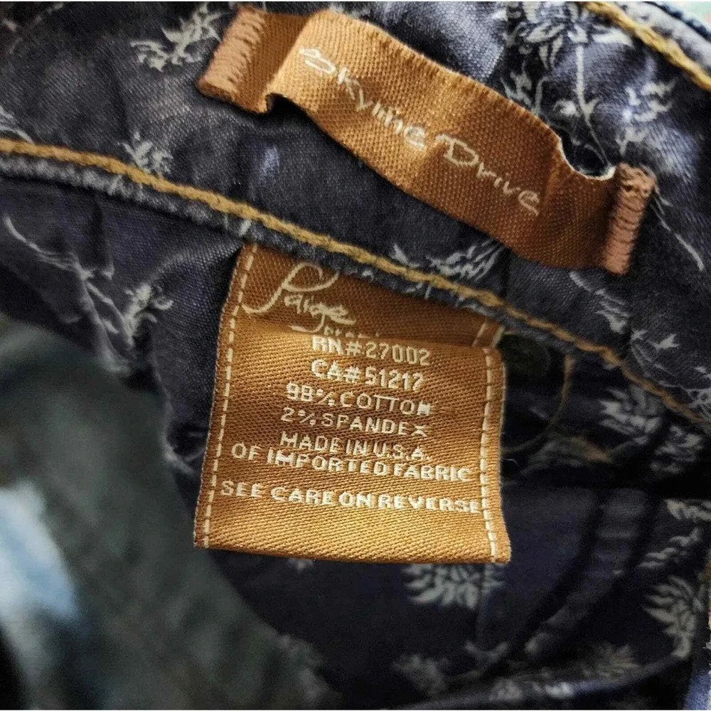 Paige Skyline‎ Drive straight medium wash jeans size 27 - Picture 11 of 11